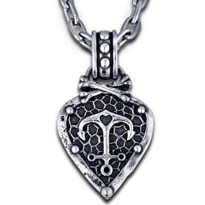 Addiction Recovery Anchor - Sobriety Support Necklace -Dove and Anchor